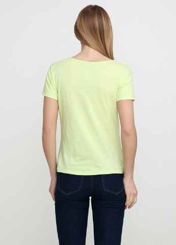 Кислотно-зелена літня футболка SEZ 10