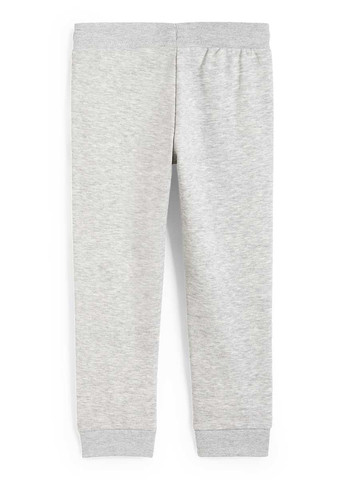 Светло-серые спортивные демисезонные брюки джоггеры C&A