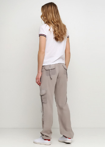 Серые кэжуал демисезонные прямые брюки Liu Jo