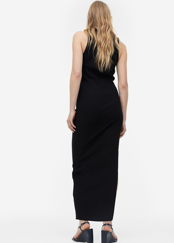 Чорна кежуал сукня сукня-майка H&M однотонна