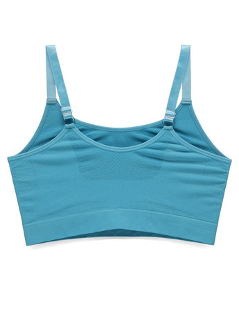 Блакитний топ бюстгальтер Crivit без кісточок поліамід