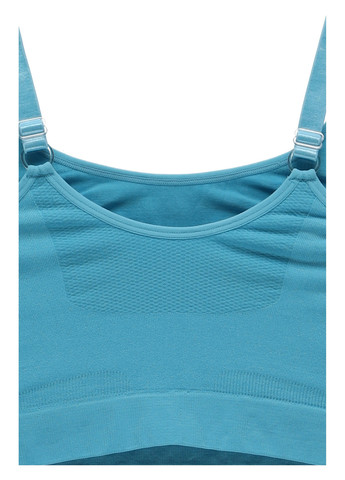Блакитний топ бюстгальтер Crivit без кісточок поліамід