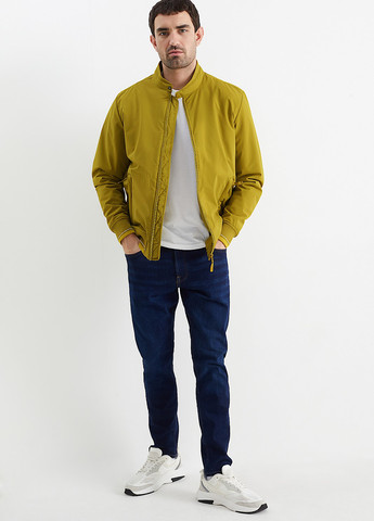 Горчичная демисезонная куртка C&A