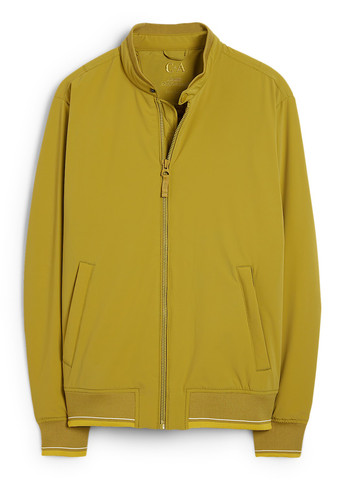 Горчичная демисезонная куртка C&A