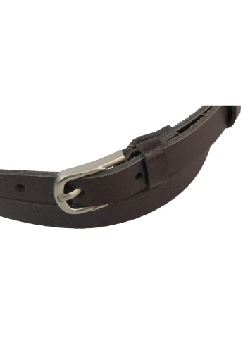 Женский кожаный ремень 114-120х1,5 см Skipper (253491167)