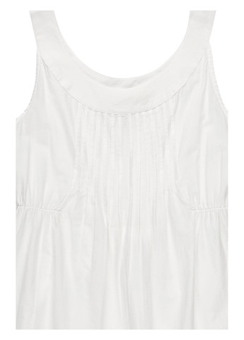 Белое кэжуал платье JoJo Maman Bebe однотонное