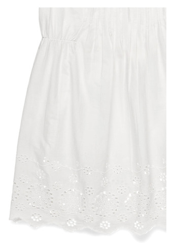 Белое кэжуал платье JoJo Maman Bebe однотонное