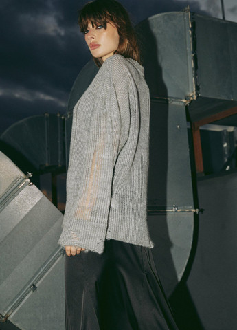 Сірий демісезонний джемпер джемпер Gepur