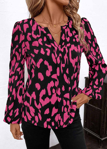 Фуксія блуза SHEIN