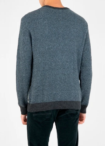 Серый зимний джемпер Trussardi Jeans