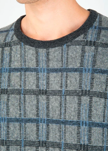 Серый зимний джемпер Trussardi Jeans