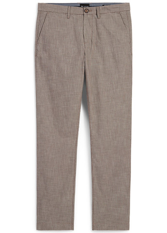 Темно-бежевые кэжуал демисезонные зауженные брюки C&A