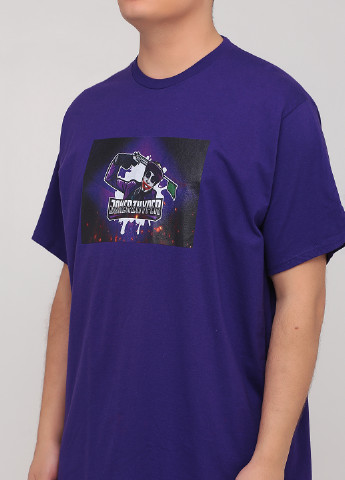 Фиолетовая футболка Port & Company