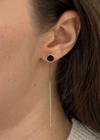 Серьги Silver Flame (257490480)