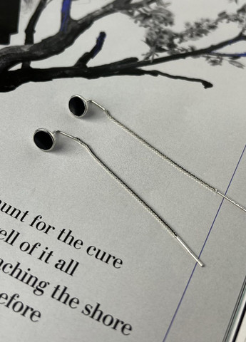 Серьги Silver Flame (257490480)