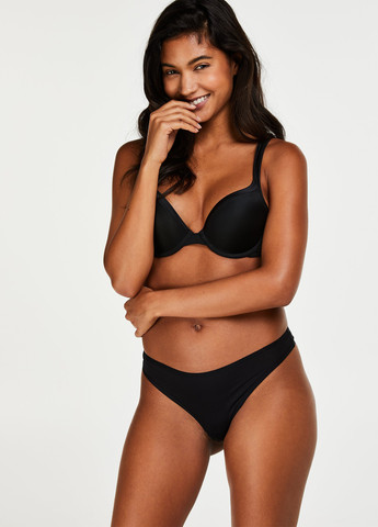 Чорний бралетт бюстгальтер Hunkemoller з кісточками поліамід