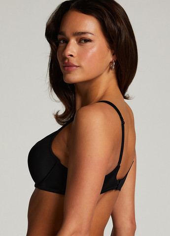 Чорний бралетт бюстгальтер Hunkemoller з кісточками поліамід