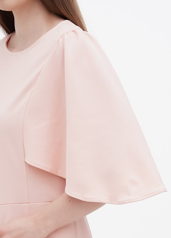 Світло-рожева кежуал сукня No Brand однотонна