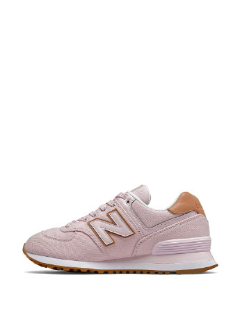 Розово-лиловые демисезонные кроссовки New Balance 574