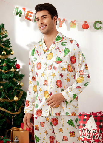 Пижама (рубашка, брюки) SHEIN (332110958)