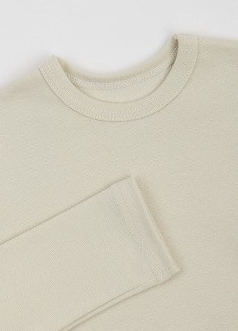 Молочный демисезонный кэжуал лонгслив ArDoMi однотонный
