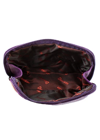 Женская кожаная косметичка 21х11,5х6 см Desisan (255710768)