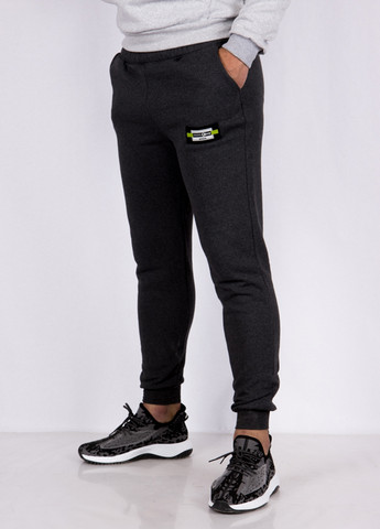 Темно-серые спортивные, кэжуал демисезонные джоггеры брюки Time of Style