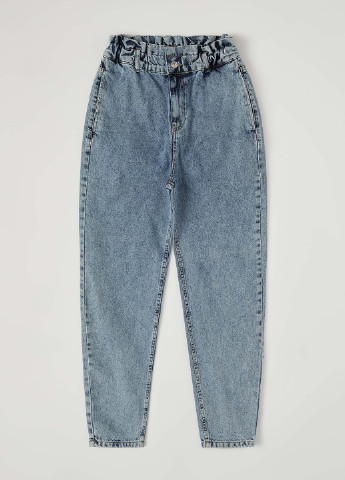 Джинси DeFacto вкорочені темно-блакитні джинсові бавовна
