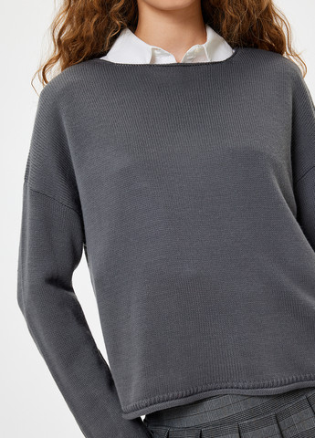 Темно-сірий демісезонний джемпер джемпер KOTON