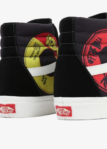 Чорні кеди Vans X MOONEYES SK8-HI
