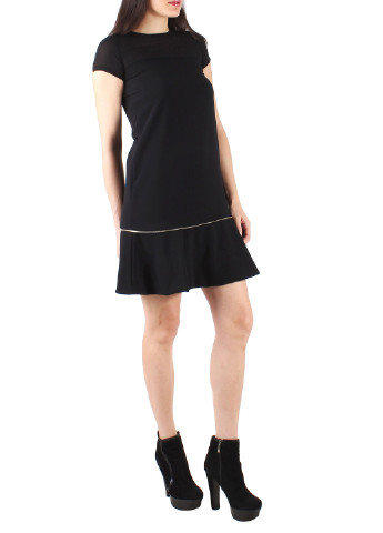 Чорна кежуал сукня а-силует Made in Italy однотонна