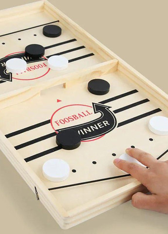 Настольная игра Катапульта – деревянный футбол, 36,3х22,3 см No Brand (307610007)