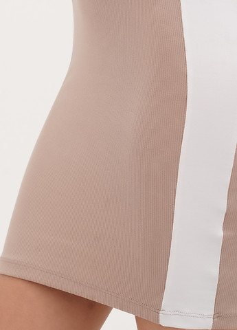 Бежева кежуал сукня силуетна Vicolo колор блок