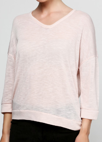 Розовый демисезонный пуловер пуловер Ellos