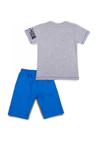 Синій набір дитячого одягу з вертольотом (10970-110b-bluegray) Breeze