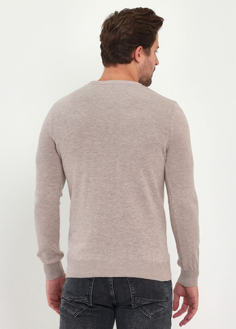 Бежевый демисезонный свитер джемпер Trend Collection