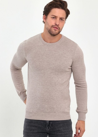 Бежевый демисезонный свитер джемпер Trend Collection