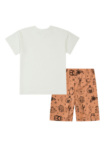 Комбінований літній костюм (футболка, шорти) Garnamama