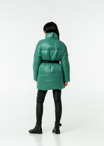 Зеленая зимняя куртка XCH