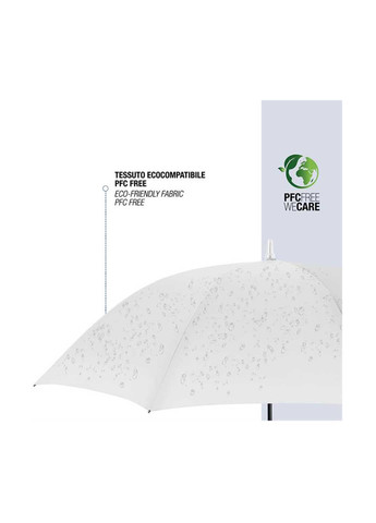 Белый зонт Perletti большой система антиветер (363640827)