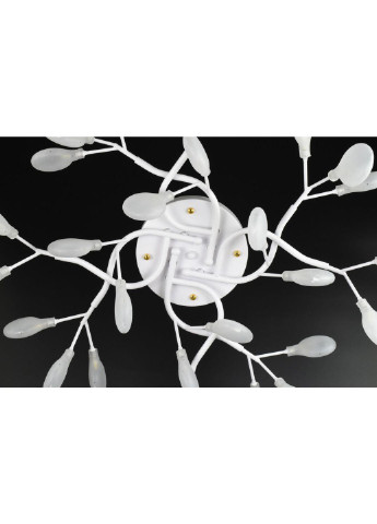 Люстра стельова на 28 лампочок H686/28-wh-fr Білий 23х75х75 см. Sunnysky (253122287)