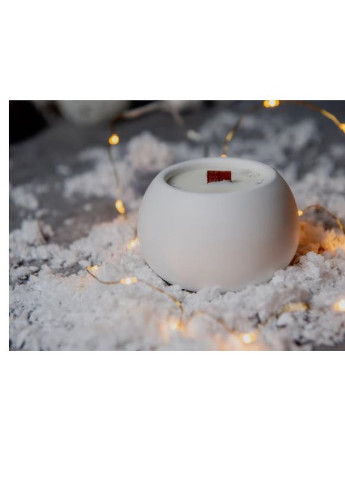 ЕКО свічка "Снігова куля". 9-10 годин горіння. Колекція "Святкові" BeautlyMaysternya (256244913)