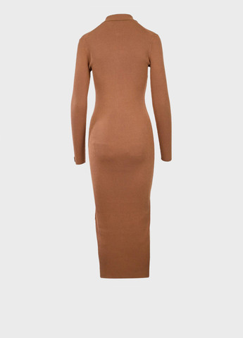 Коричнева кежуал сукня Calvin Klein однотонна