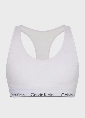 Сиреневый топ бюстгальтер Calvin Klein без косточек полиамид