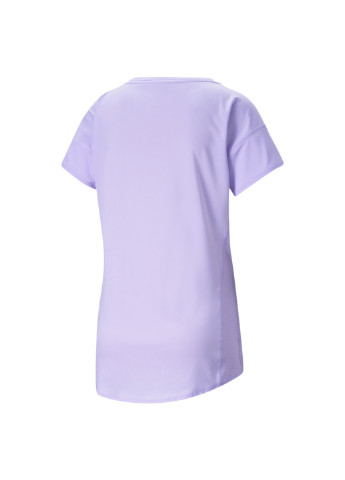 Пурпурная всесезон футболка favourite women's training tee Puma