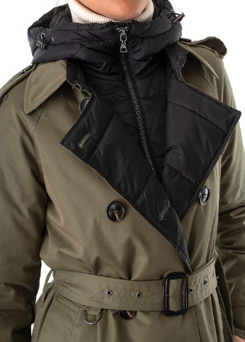Оливкова (хакі) зимня куртка Marc Aurel