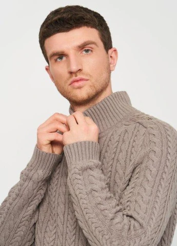 Сірий светр,сірий, JACK&JONES