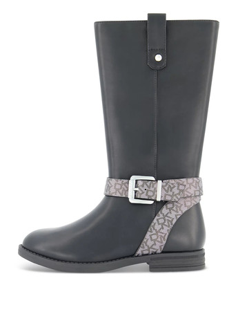 Осенние сапоги DKNY с пряжкой