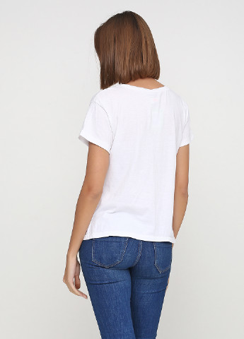 Белая летняя футболка Ralph Lauren