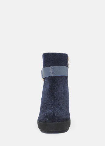 Зимние ботинки rf1511-11 синий Favi из натуральной замши